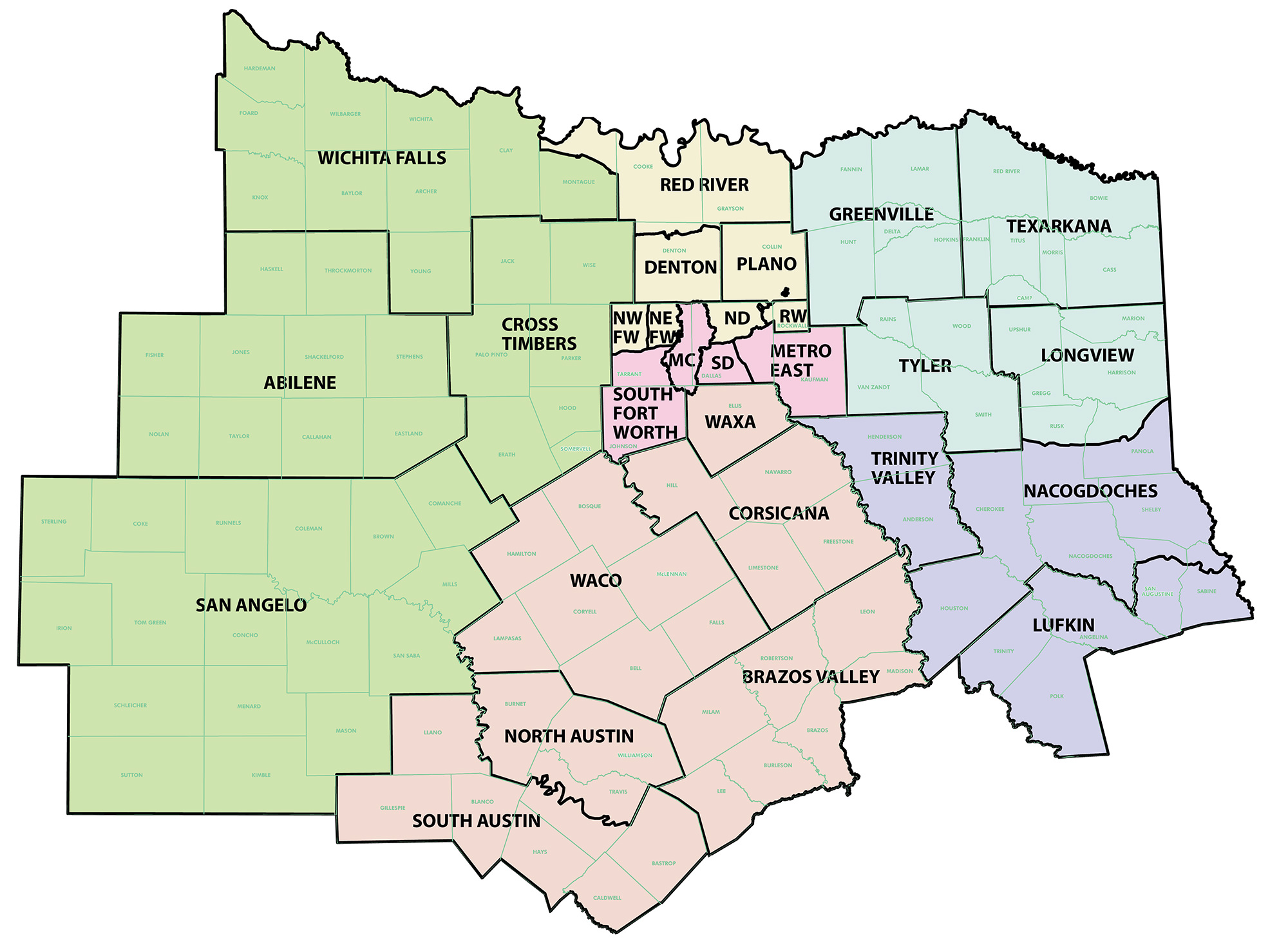 Map Of Northern Texas - Get Latest Map Update